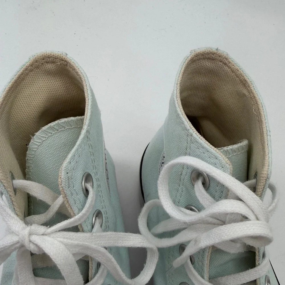 Converse Chuck Taylor All Star Lift Hi Platform Women's Size 7 Light Mint